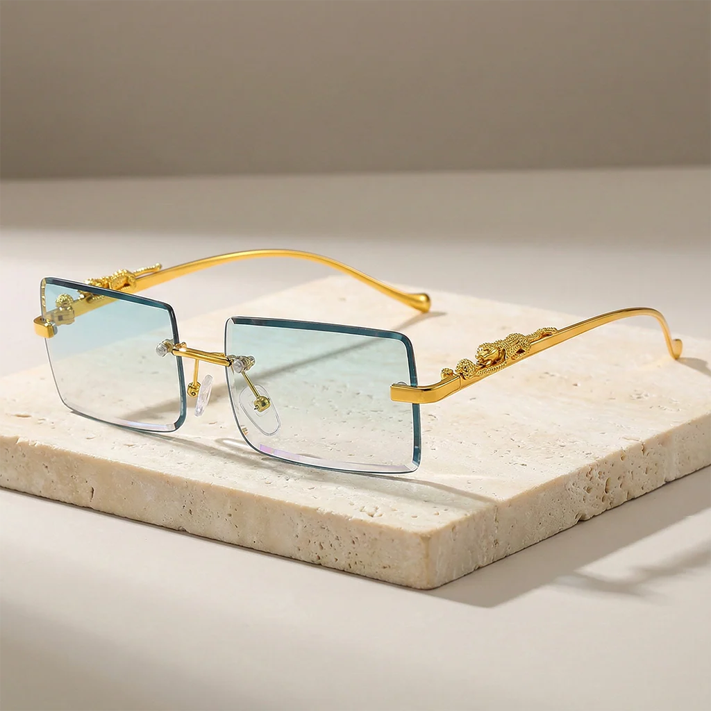 IMPERIAL DRAGON RIMLESS SUNGLASSES - Image 7