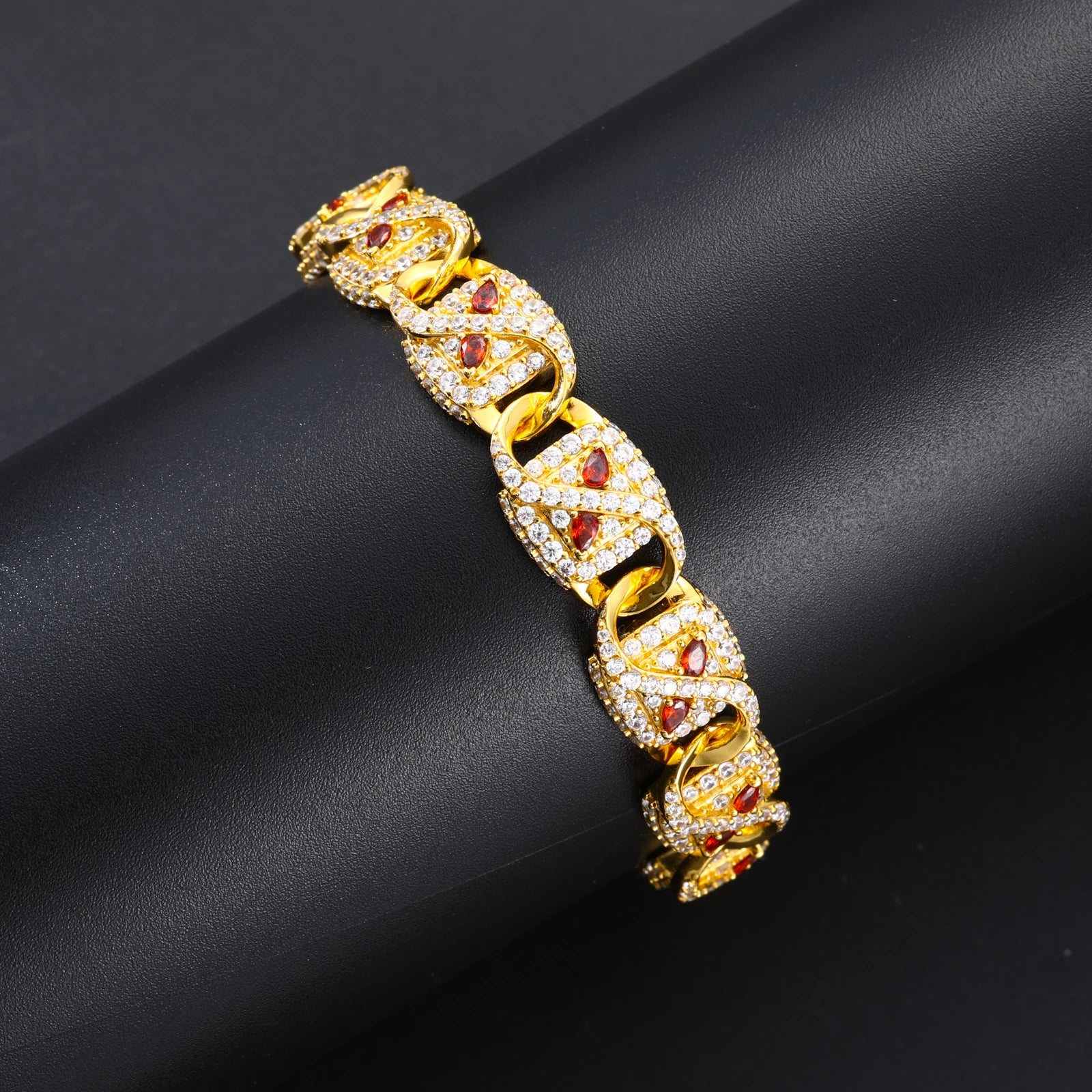 IMPERIAL EMBER MOISSANITE BRACELET IN STERLING SILVER - Image 3