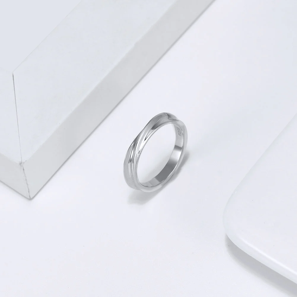 INTERLOCKED ROLLING RING IN STERLING SILVER - Image 4