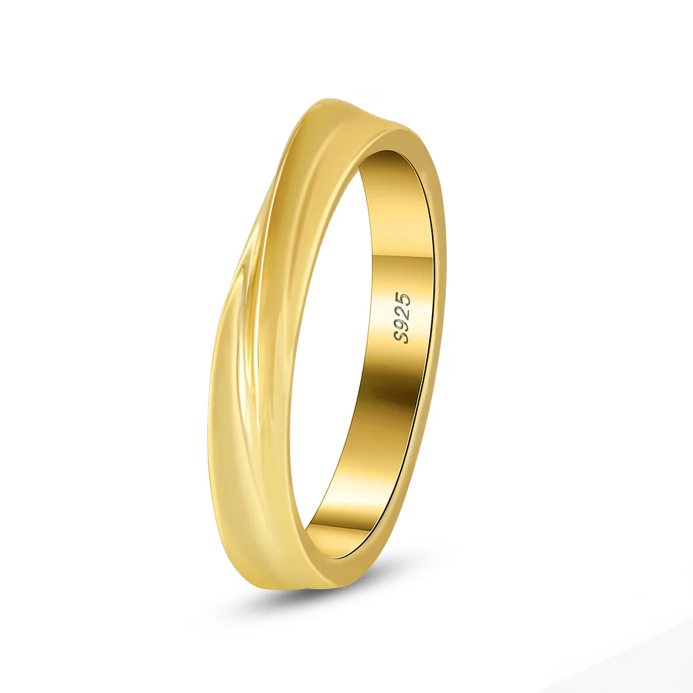 INTERLOCKED ROLLING RING IN STERLING SILVER - Image 5