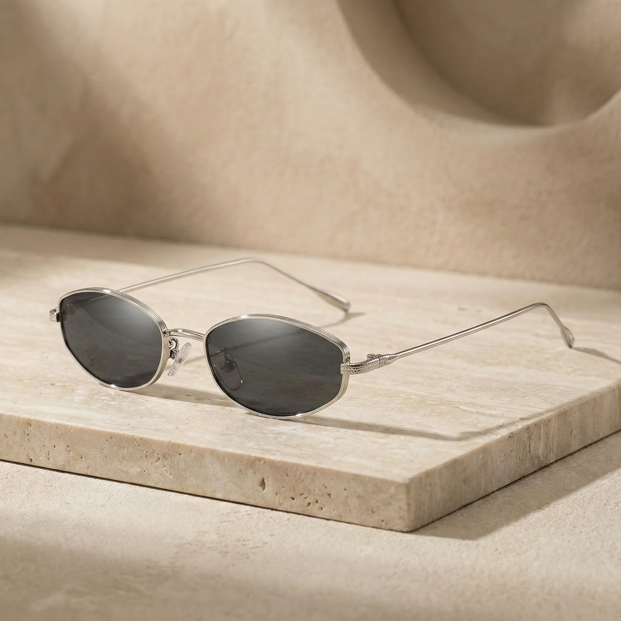 LUCENZA OVAL SUNGLASSES - Image 10