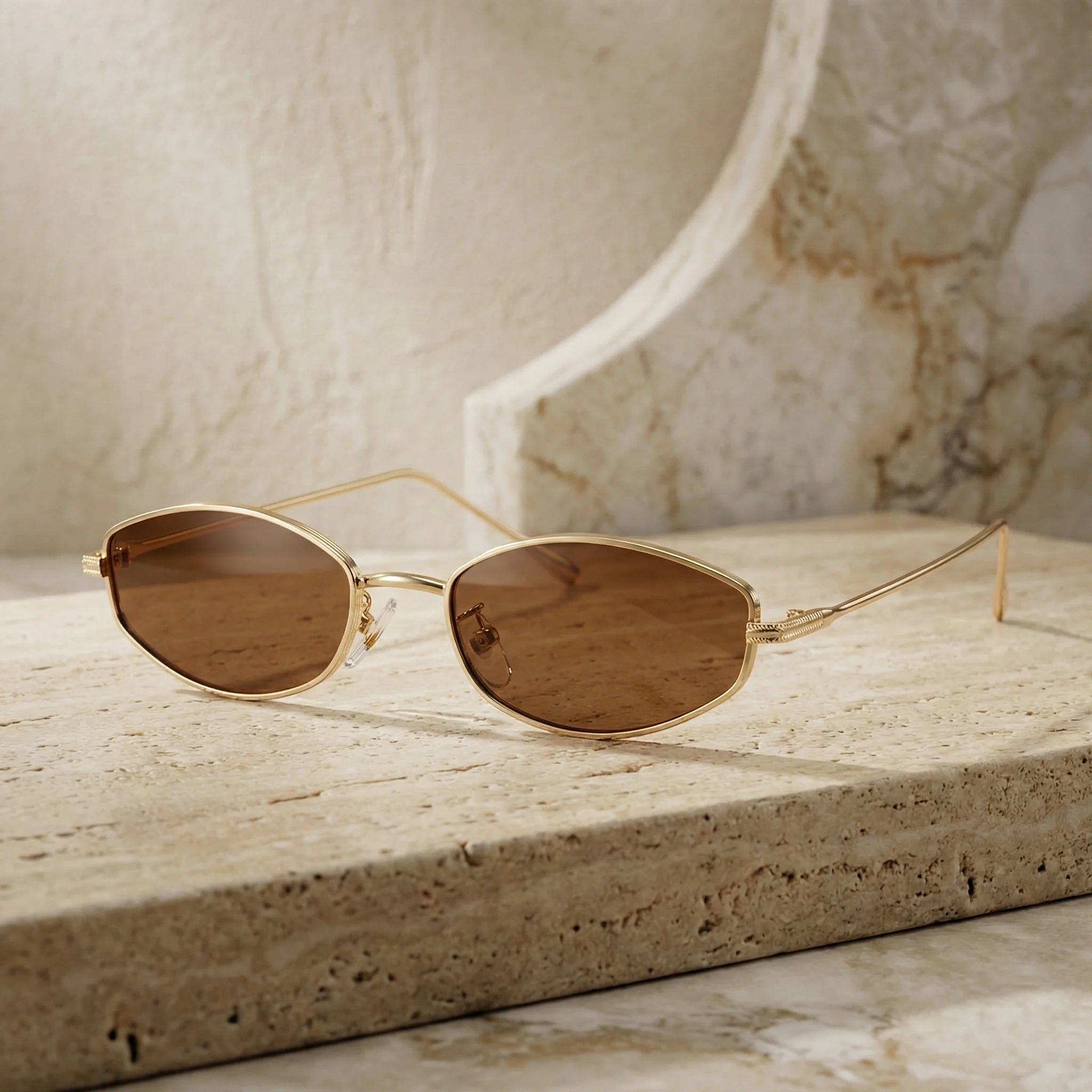LUCENZA OVAL SUNGLASSES - Image 5
