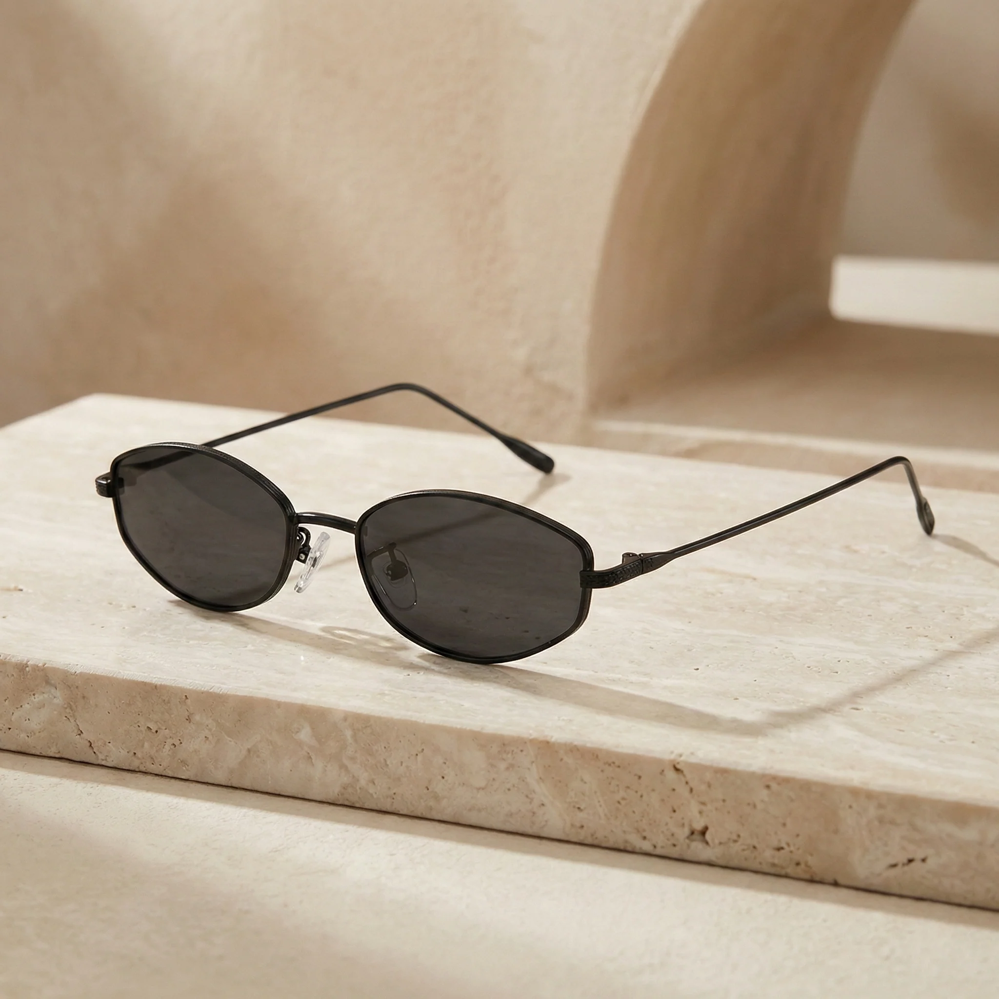 LUCENZA OVAL SUNGLASSES - Image 7