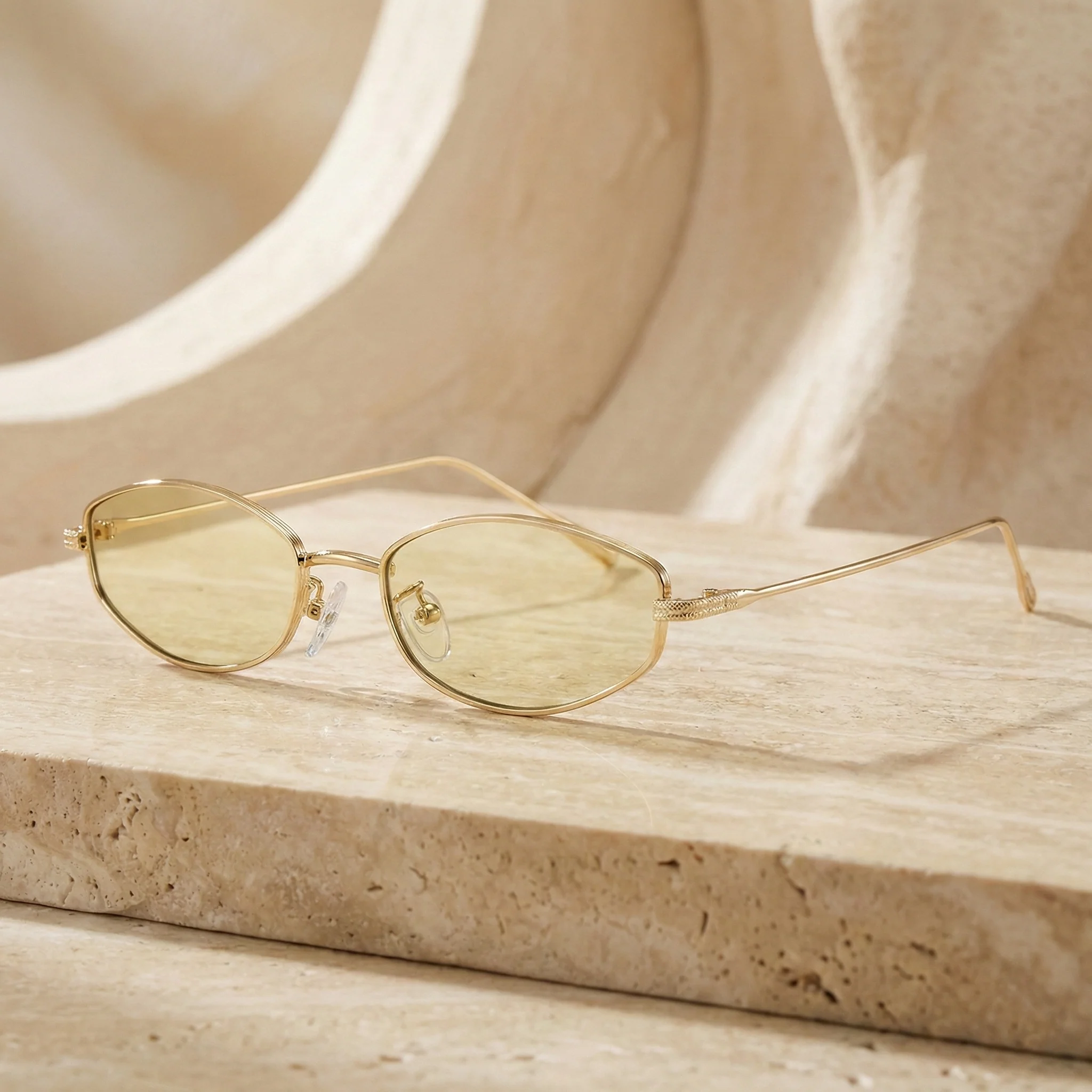 LUCENZA OVAL SUNGLASSES - Image 8