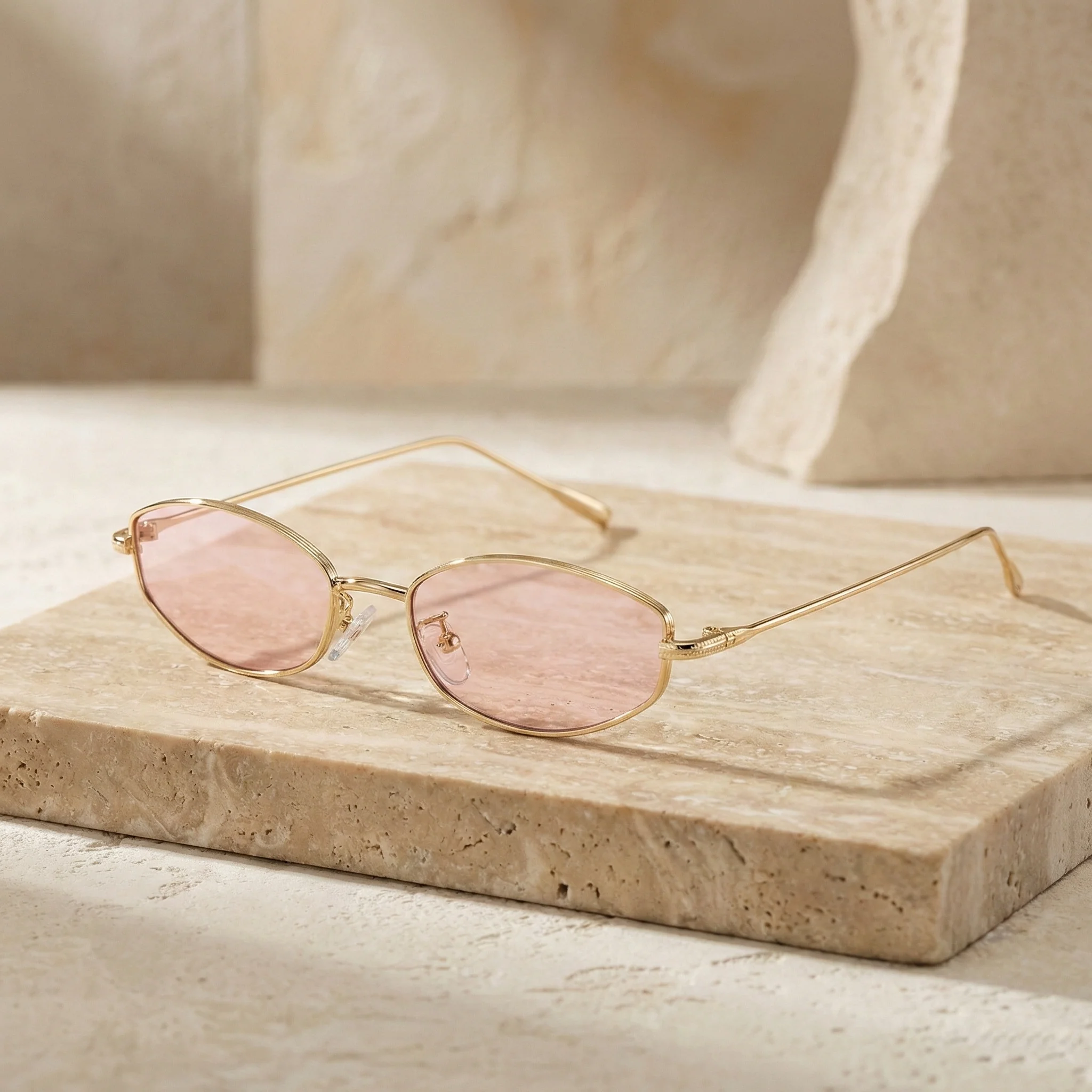 LUCENZA OVAL SUNGLASSES - Image 9