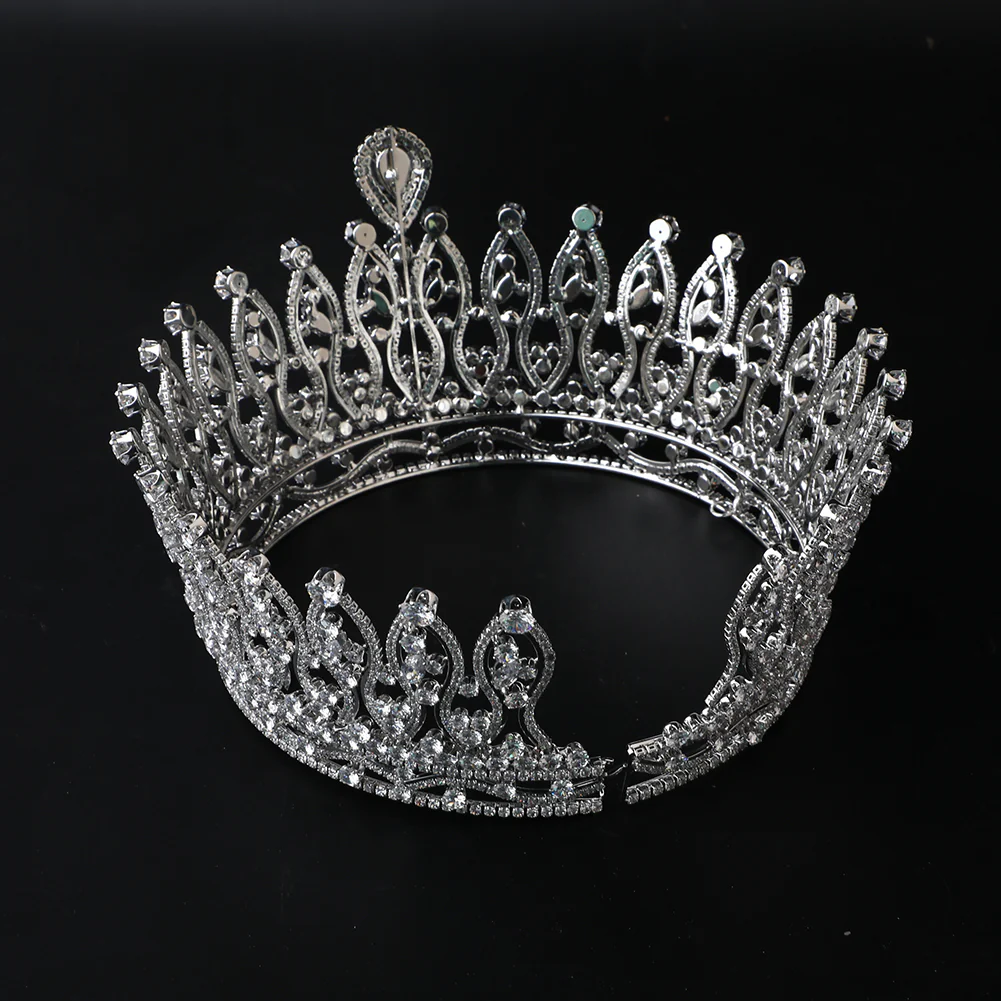 MAJESTIC RAISED TIARA CROWN - Image 6