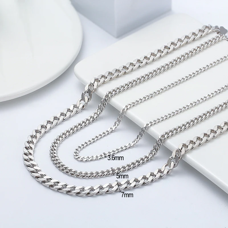 MIAMI CUBAN LINK CHAIN IN STERLING SILVER - Image 3