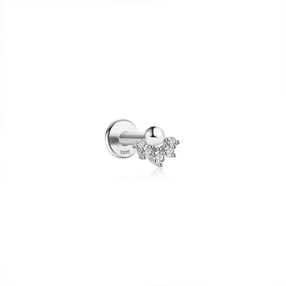 MICRO PRONG PIERCING IN STERLING SILVER - Image 9