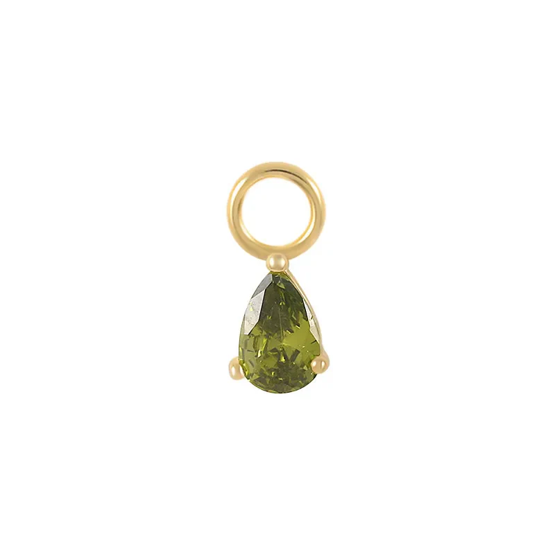 MINI CHARM DROP PIERCINGS ACCESSORY IN STERLING SILVER - Image 12