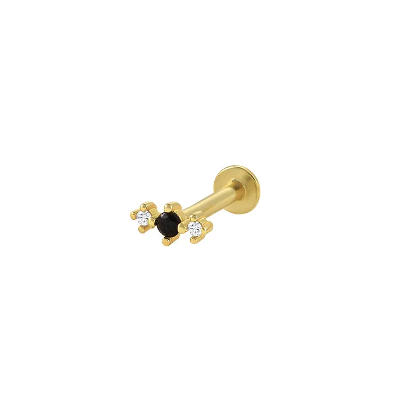 MINI ESSENTIALS STUDS IN STERLING SILVER - Image 3