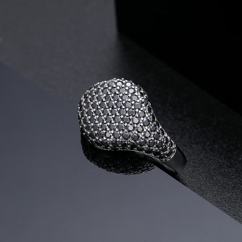 MOISSANITE DIAMOND GEMSTONE RING IN STERLING SILVER - Image 4
