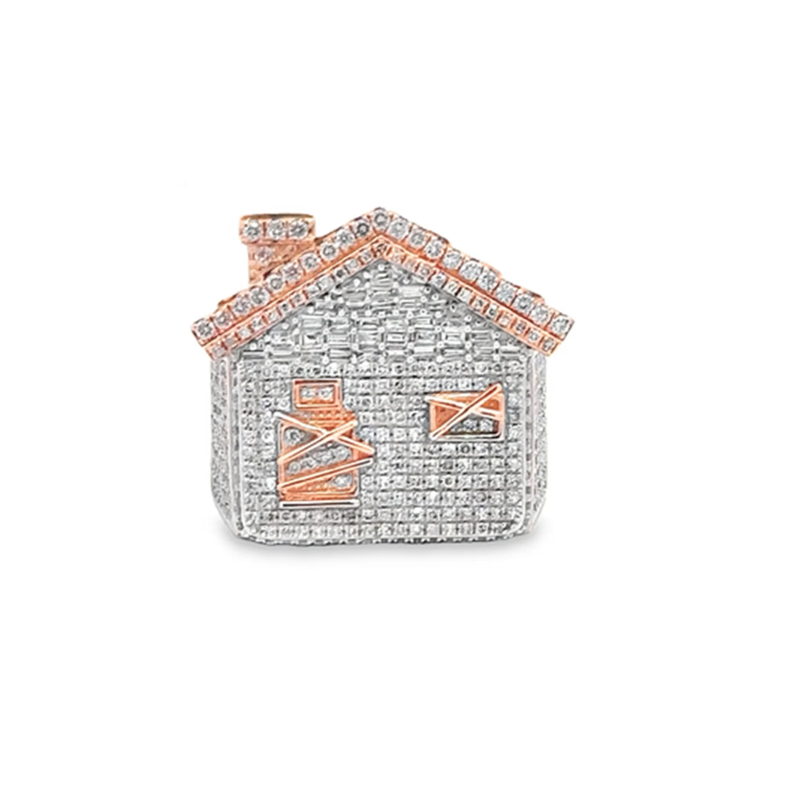 MOISSANITE HOUSE RING IN STERLING SILVER - Image 3
