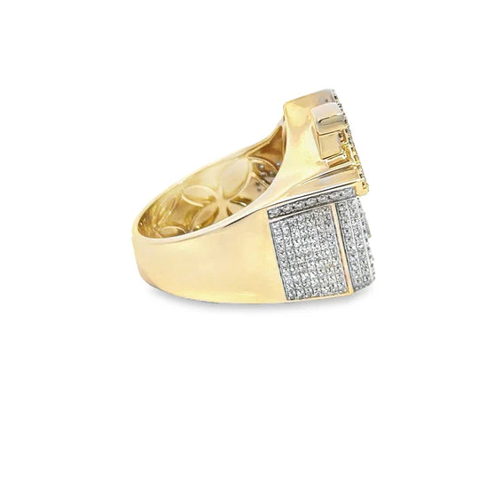 MOISSANITE HOUSE RING IN STERLING SILVER - Image 4
