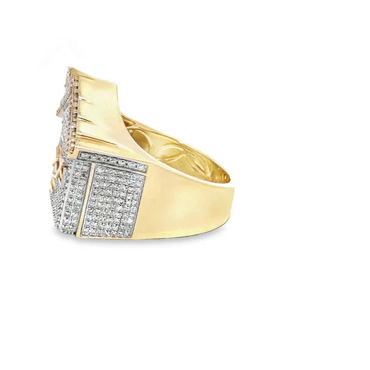 MOISSANITE HOUSE RING IN STERLING SILVER - Image 5