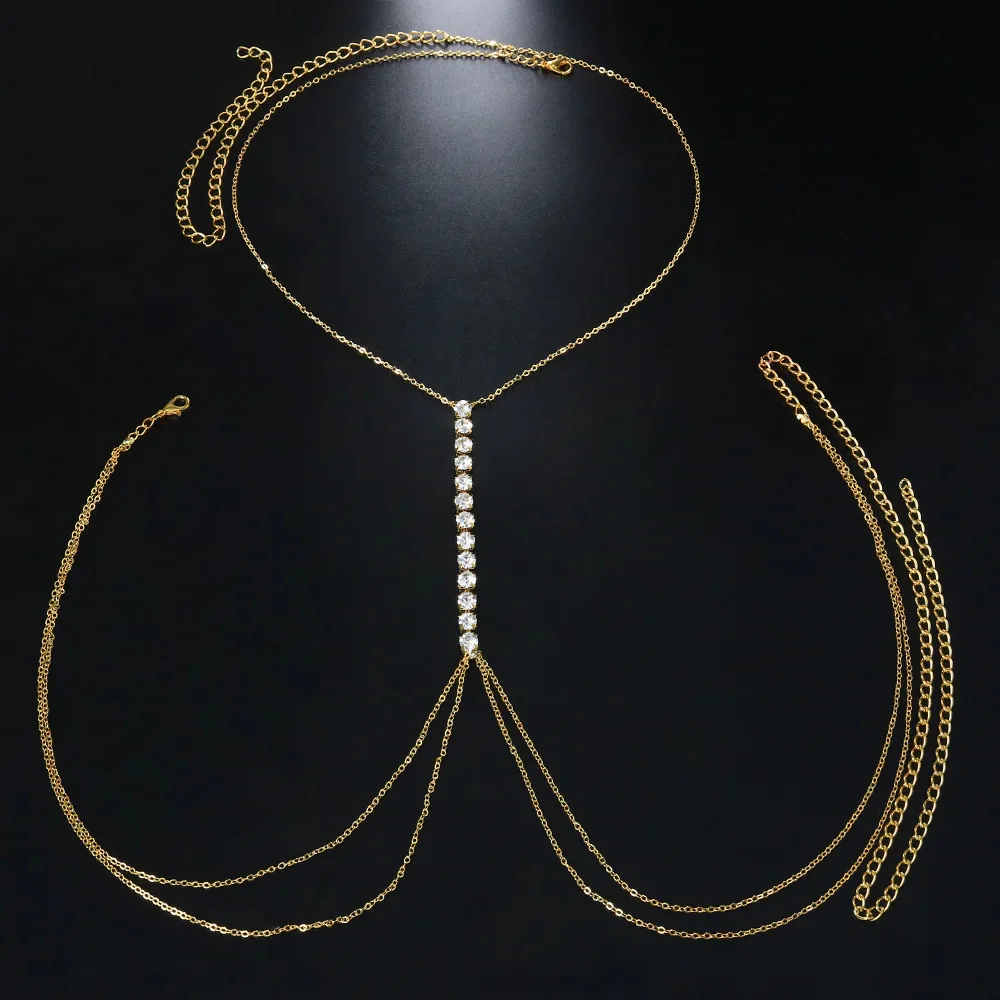 NOCTURA LINE DROP BODY CHAIN - Image 2
