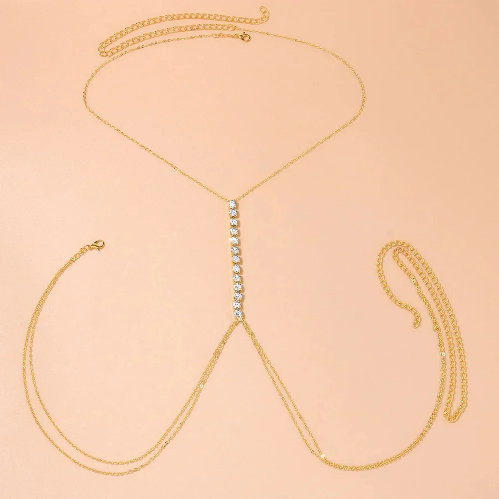 NOCTURA LINE DROP BODY CHAIN - Image 3