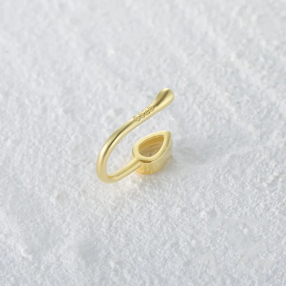 NOSE CUFF IN STERLING SILVER - Image 3