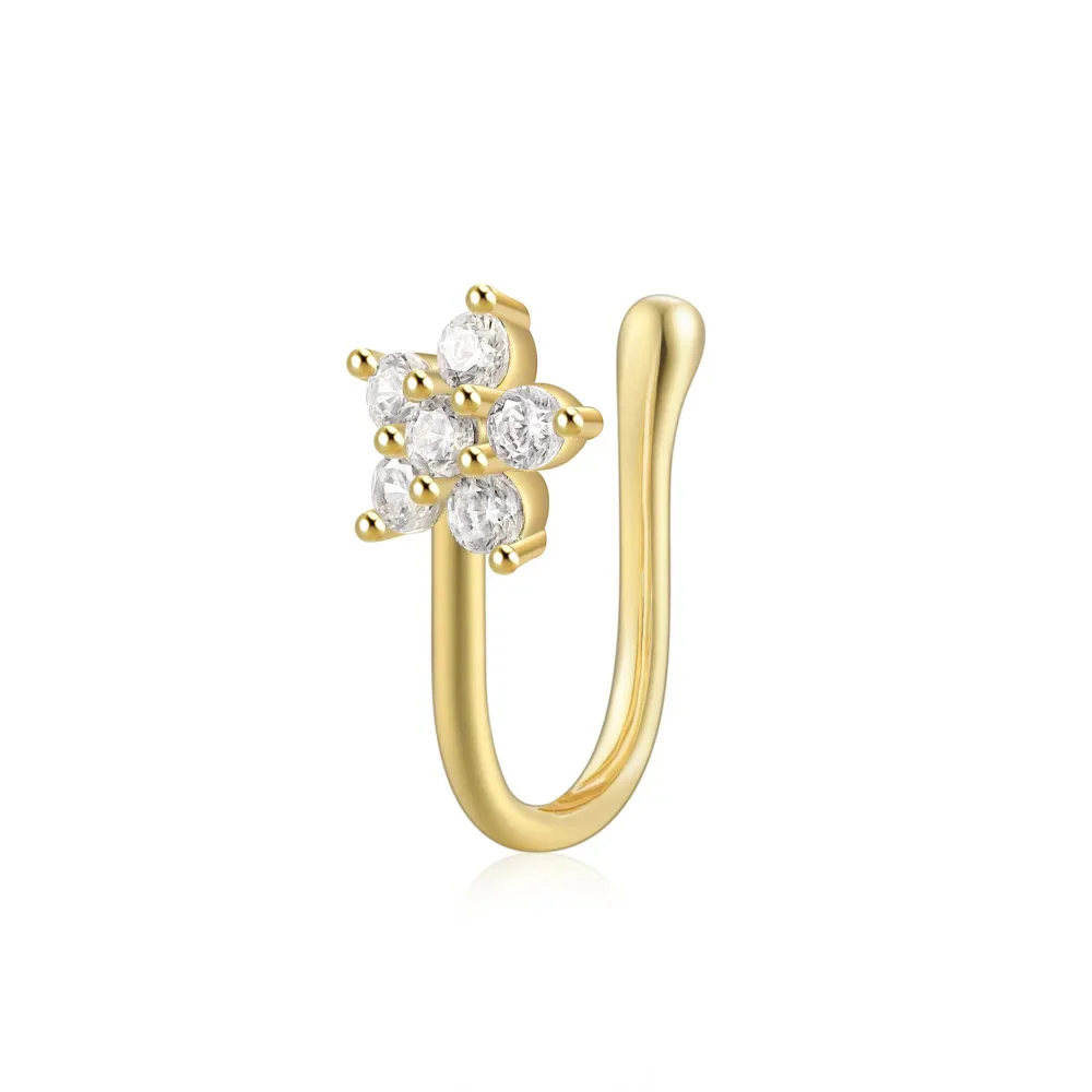 NOSE CUFF IN STERLING SILVER - Image 6