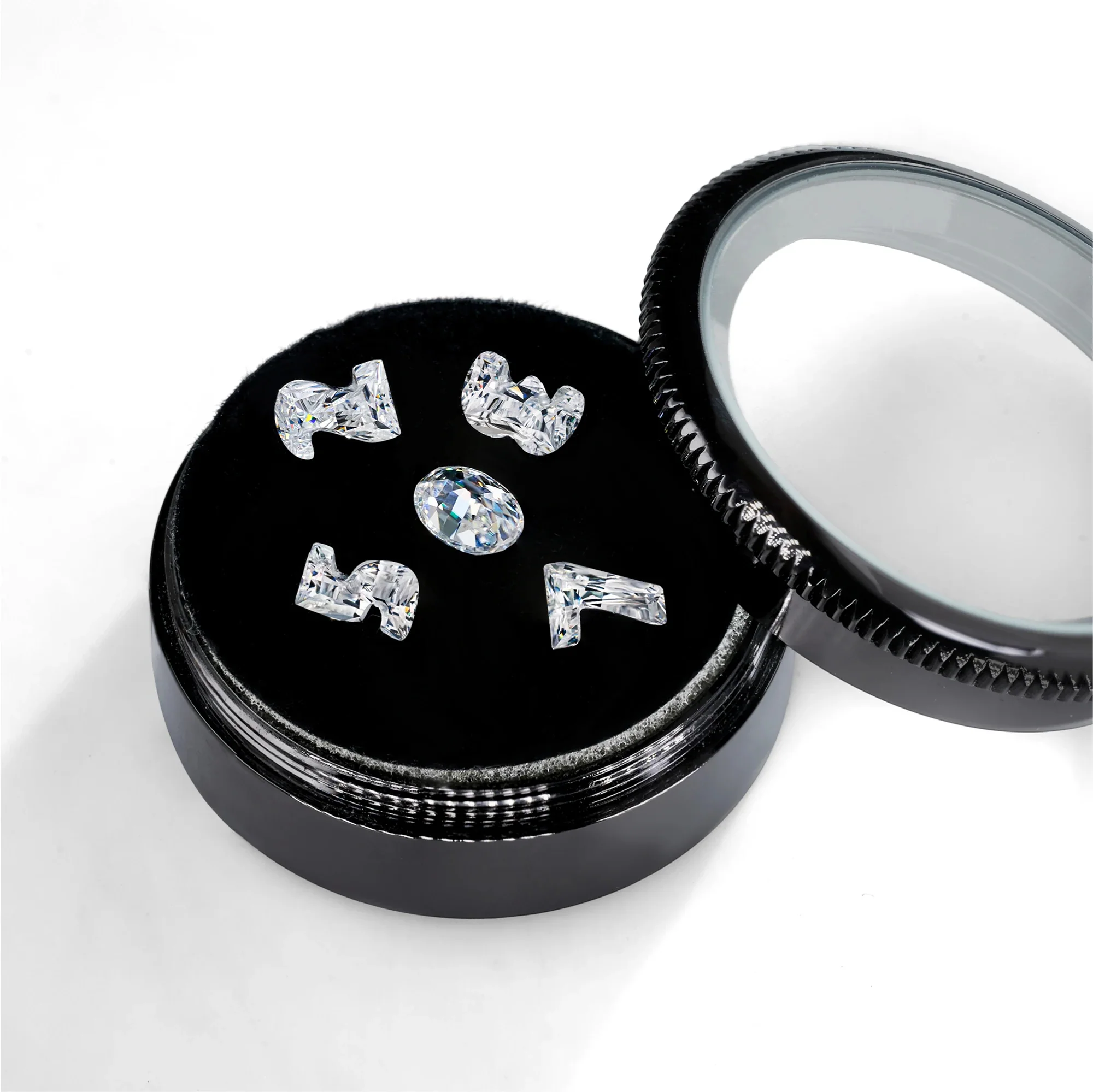 NUMBER CUT MOISSANITE LOOSE DIAMOND - Image 2