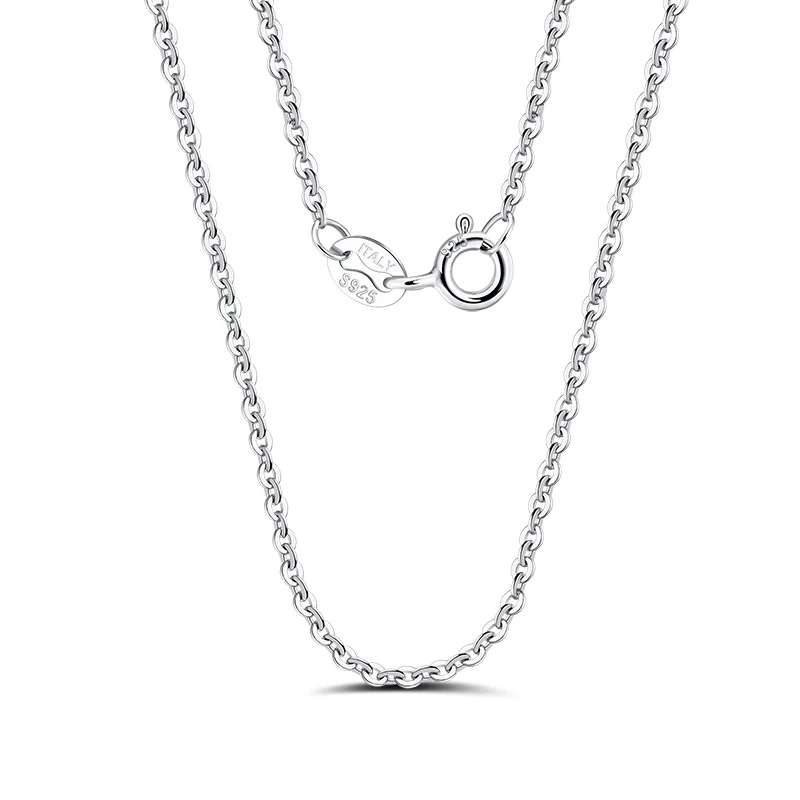 O CROSS CHAIN NECKLACE IN STERLING SILVER - Image 4