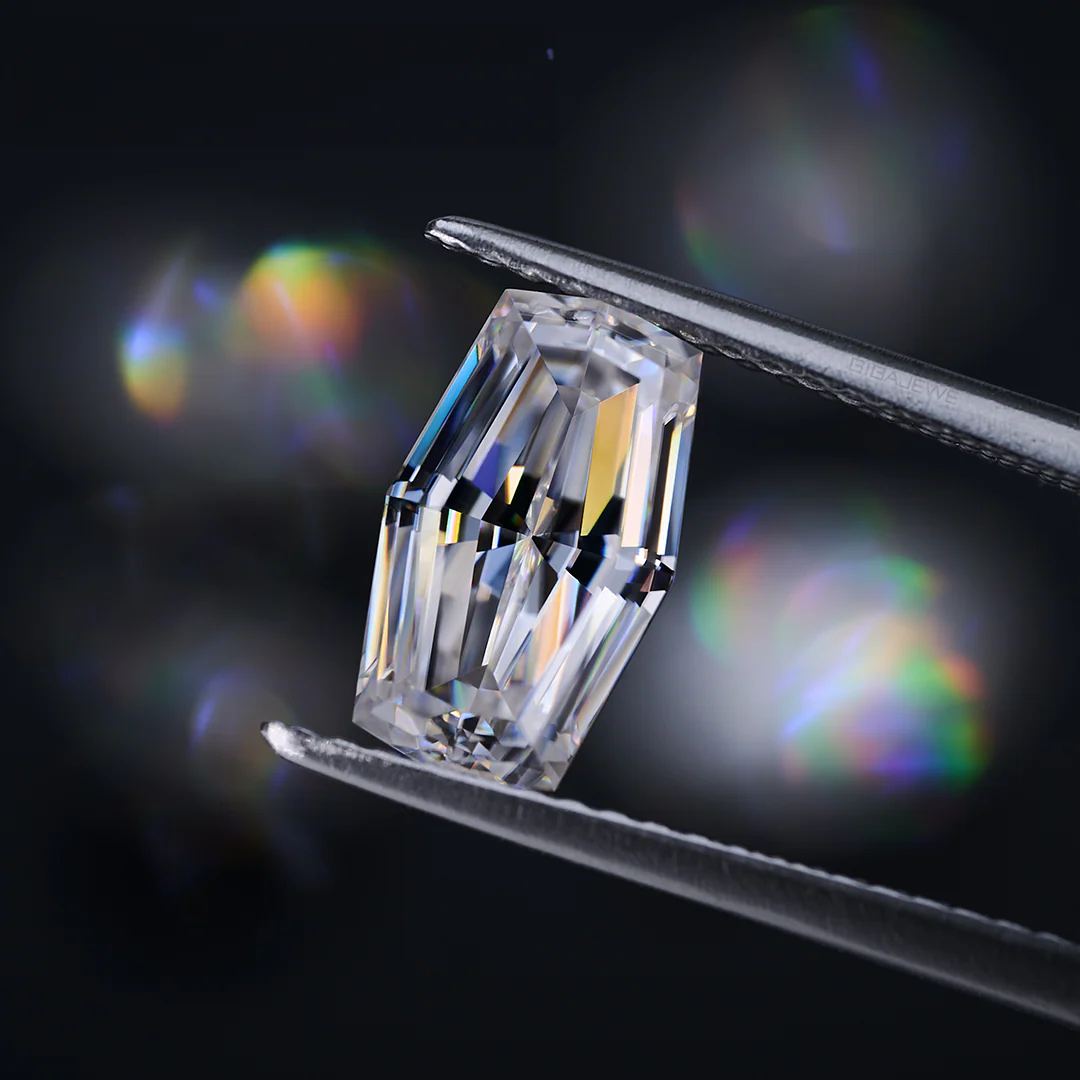 OCTAGON CASK CUT MOISSANITE LOOSE DIAMOND - Image 2