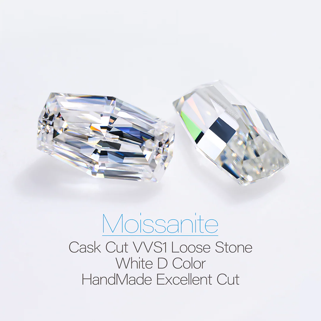 OCTAGON CASK CUT MOISSANITE LOOSE DIAMOND - Image 3