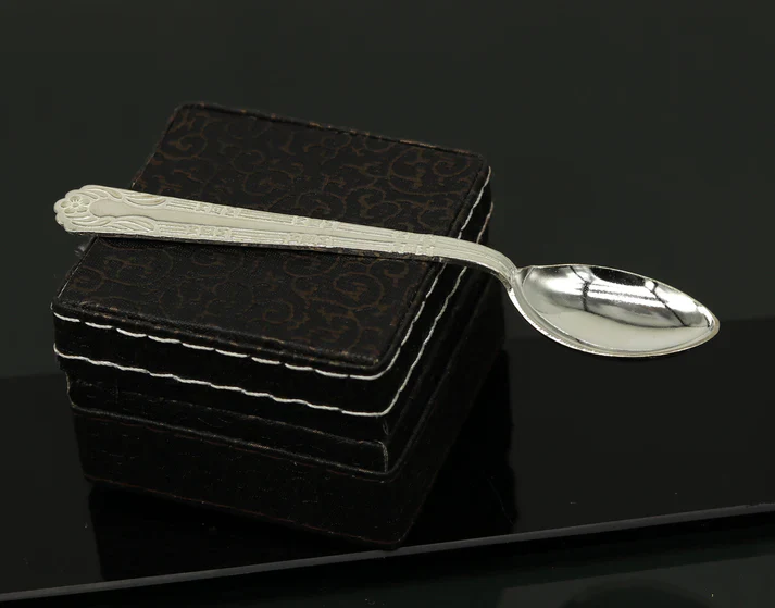 ORNATE GRACE SPOON IN STERLING SILVER - Image 4