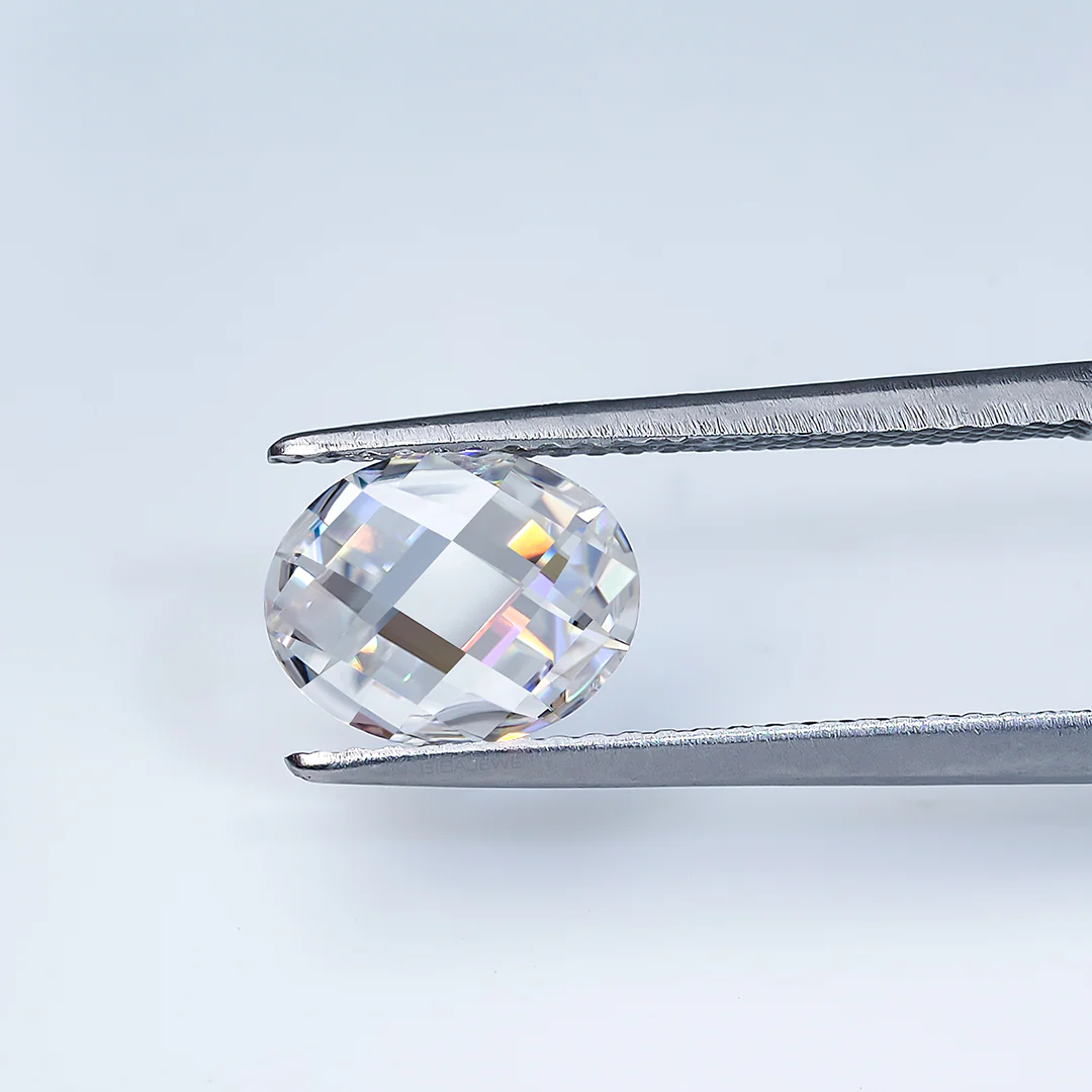 OVAL ROSE CUT MOISSANITE LOOSE DIAMOND - Image 2