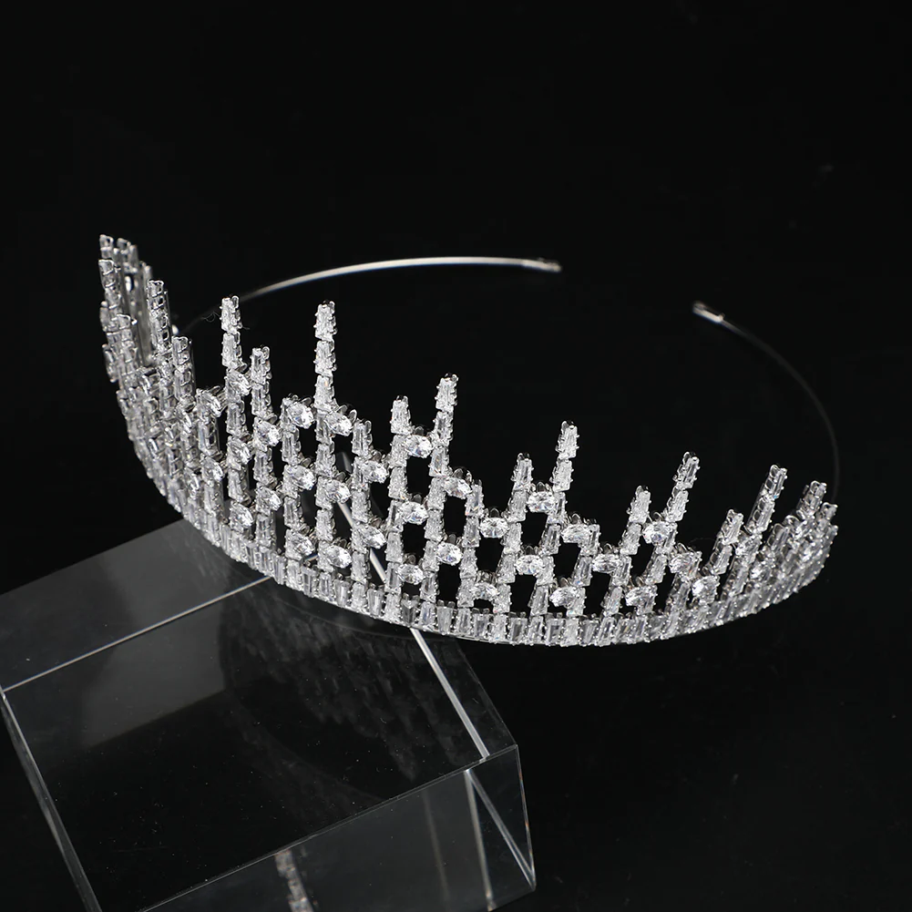 PALATIAL DIADEM TIARA CROWN - Image 3