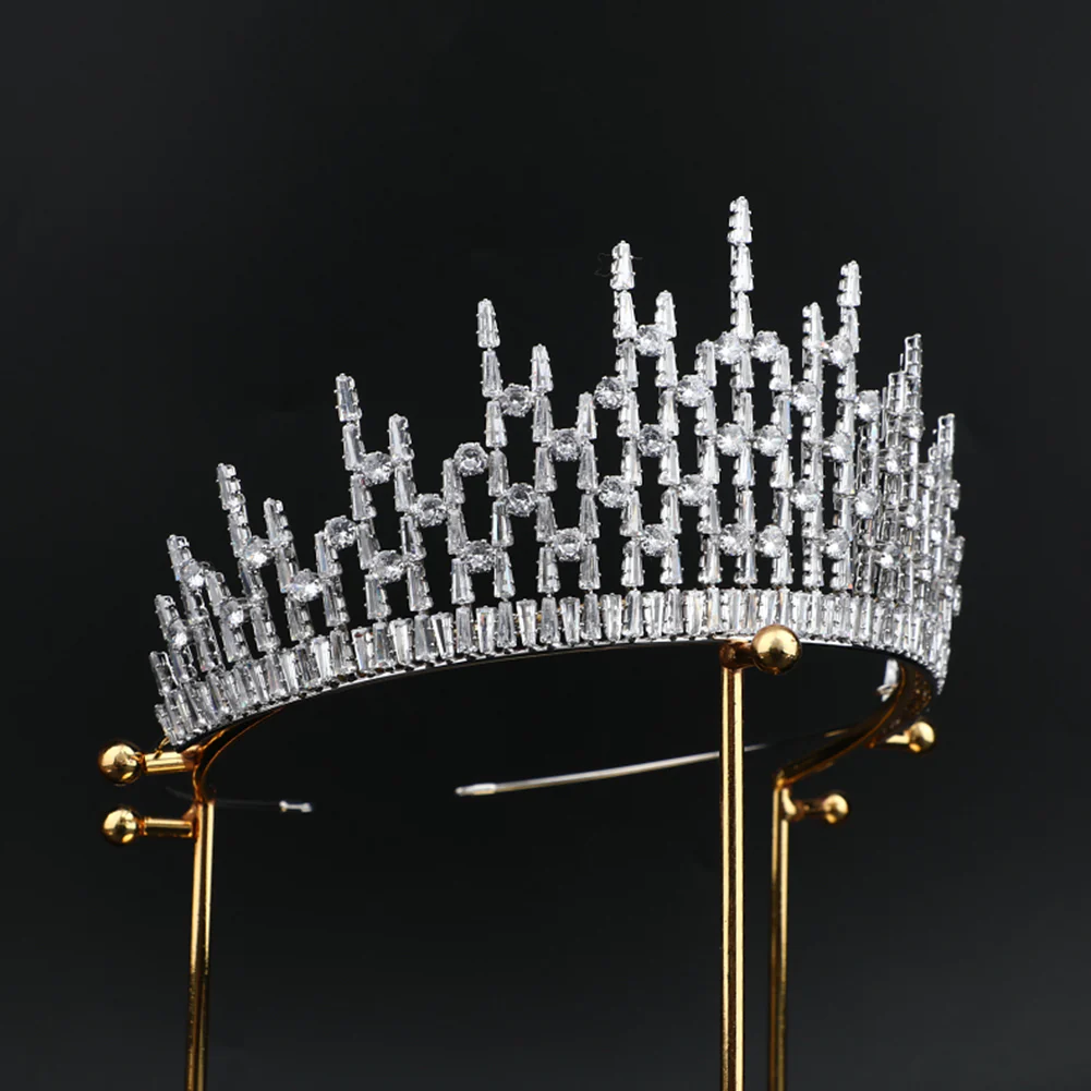PALATIAL DIADEM TIARA CROWN - Image 4