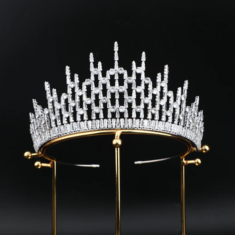 PALATIAL DIADEM TIARA CROWN - Image 5