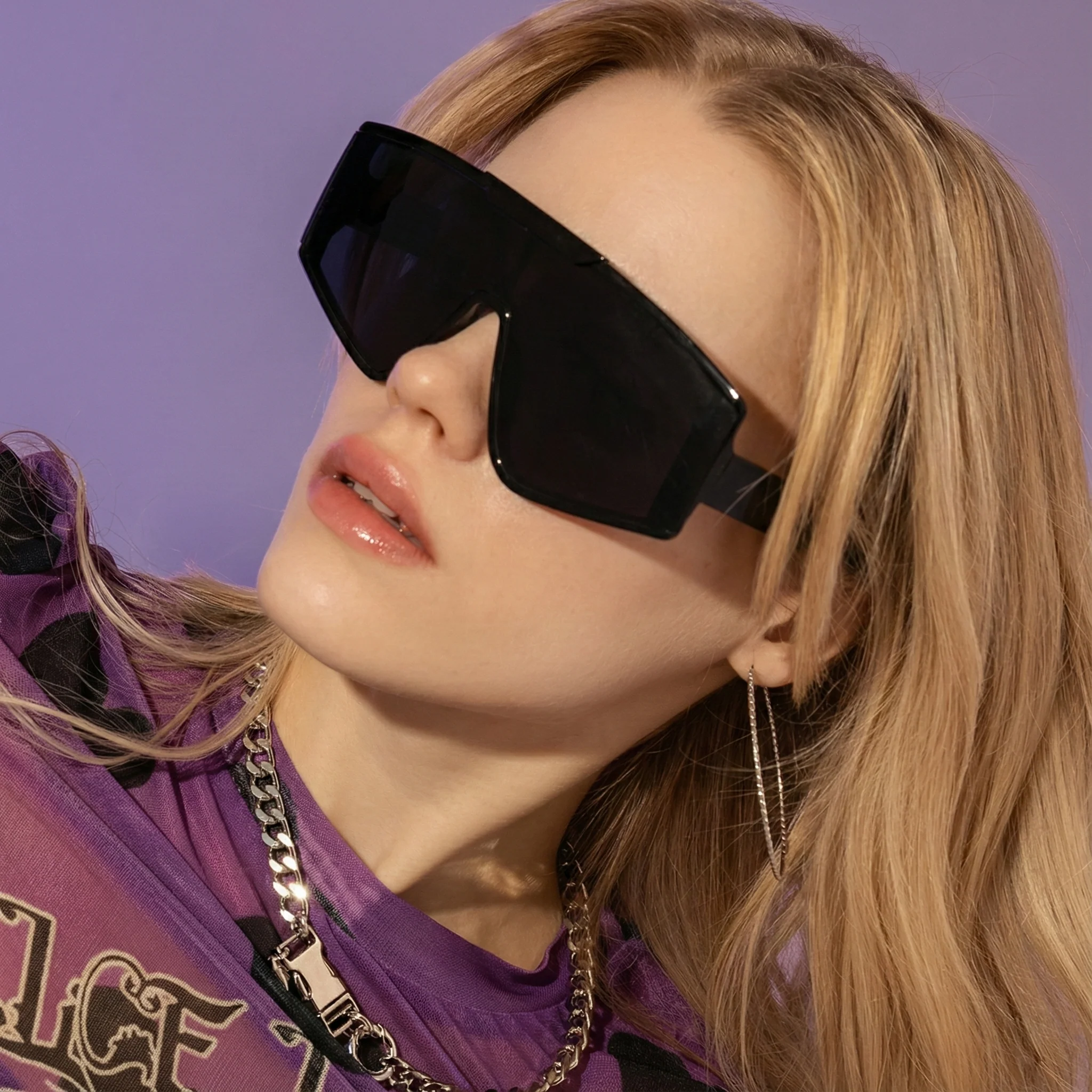 PARALLAX BIG FRAME SUNGLASSES - Image 2