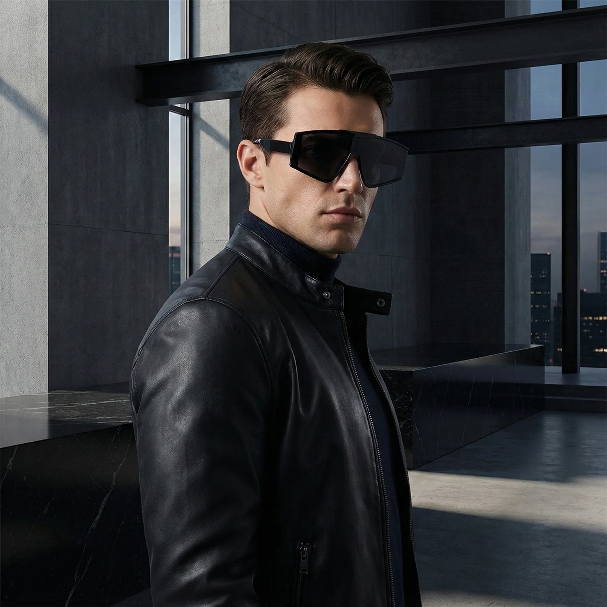 PARALLAX BIG FRAME SUNGLASSES - Image 5