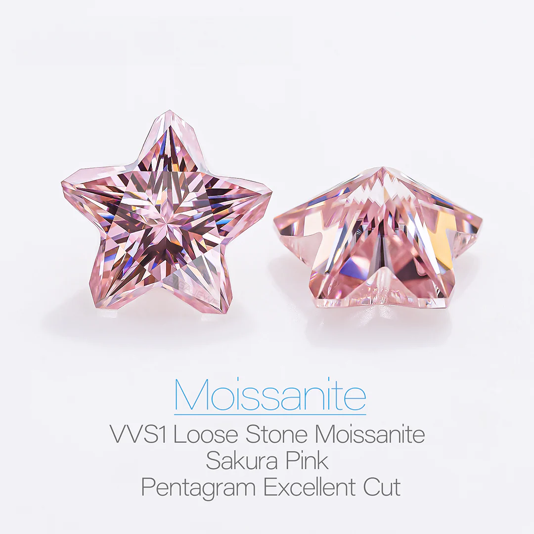 PENTAGRAM CUT MOISSANITE LOOSE DIAMOND - Image 3