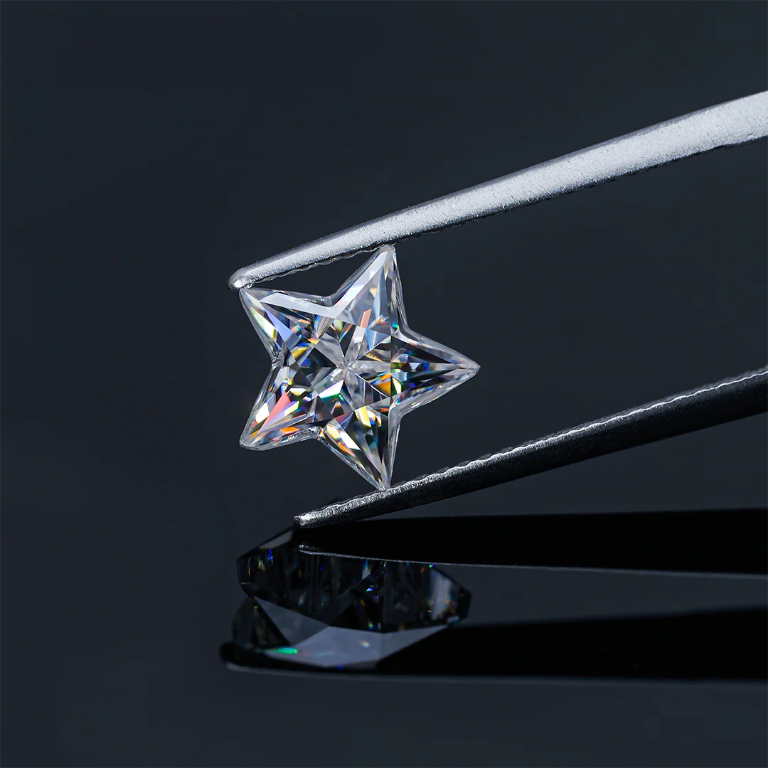 PENTAGRAM CUT STAR MOISSANITE LOOSE DIAMOND - Image 3