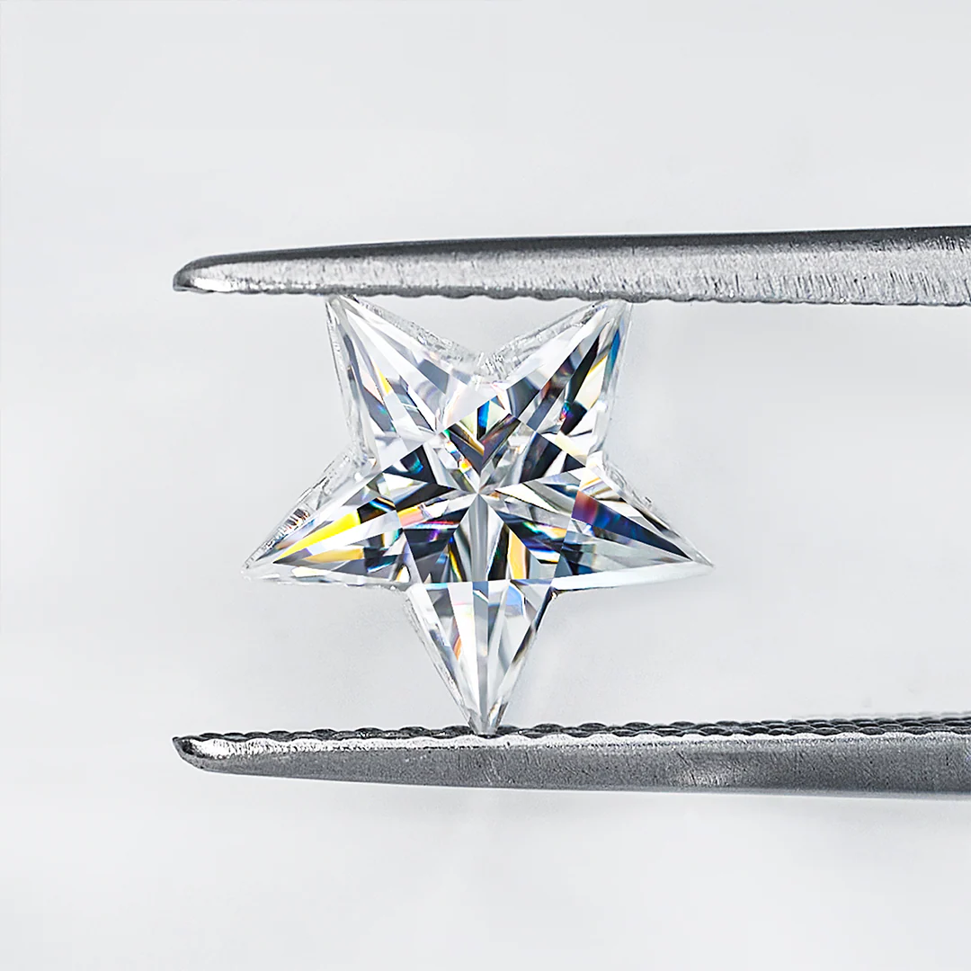 PENTAGRAM CUT STAR MOISSANITE LOOSE DIAMOND - Image 4