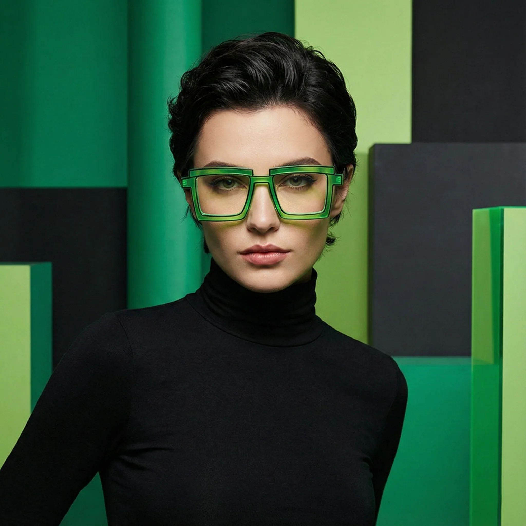 PIXEL STACK RETRO SUNGLASSES - Image 5