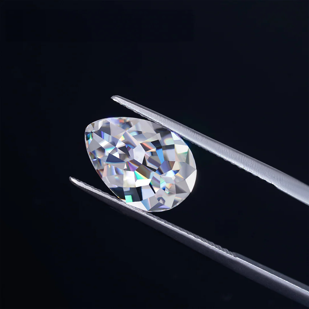 PORTUGUESE PEAR CUT MOISSANITE LOOSE DIAMOND - Image 4