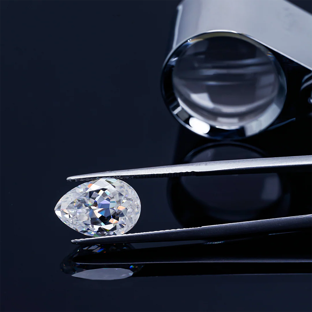 PORTUGUESE PEAR CUT MOISSANITE LOOSE DIAMOND - Image 6