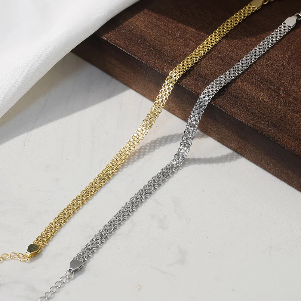 ROPE CHAIN BRACELET IN STERLING SILVER - Image 3