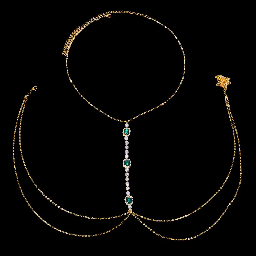 SERAPHINA PLUNGE BODY CHAIN - Image 5