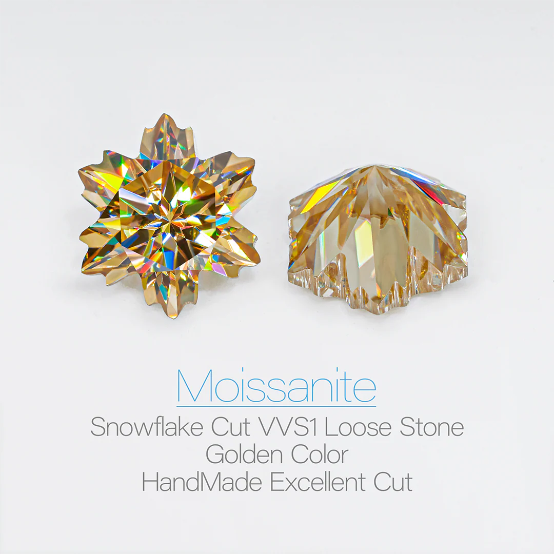 SNOWFLAKE CUT MOISSANITE LOOSE DIAMOND - Image 3