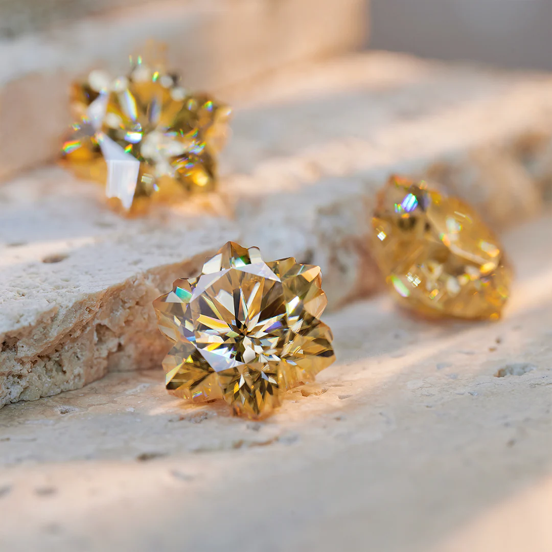 SNOWFLAKE CUT MOISSANITE LOOSE DIAMOND - Image 4
