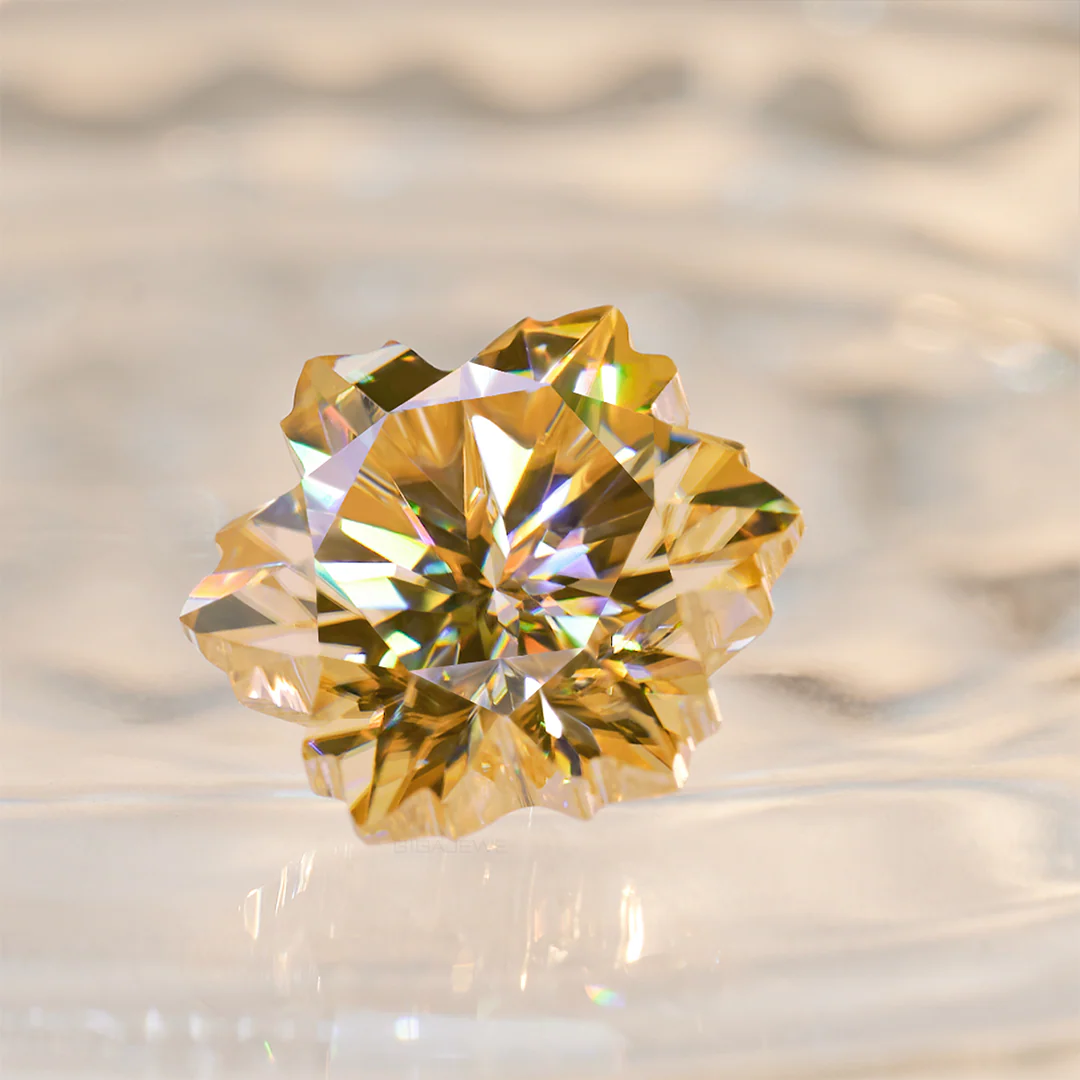 SNOWFLAKE CUT MOISSANITE LOOSE DIAMOND - Image 5