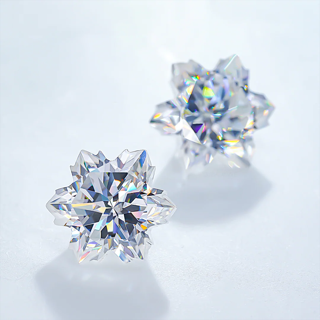 SNOWFLAKE CUT MOISSANITE LOOSE DIAMOND - Image 5