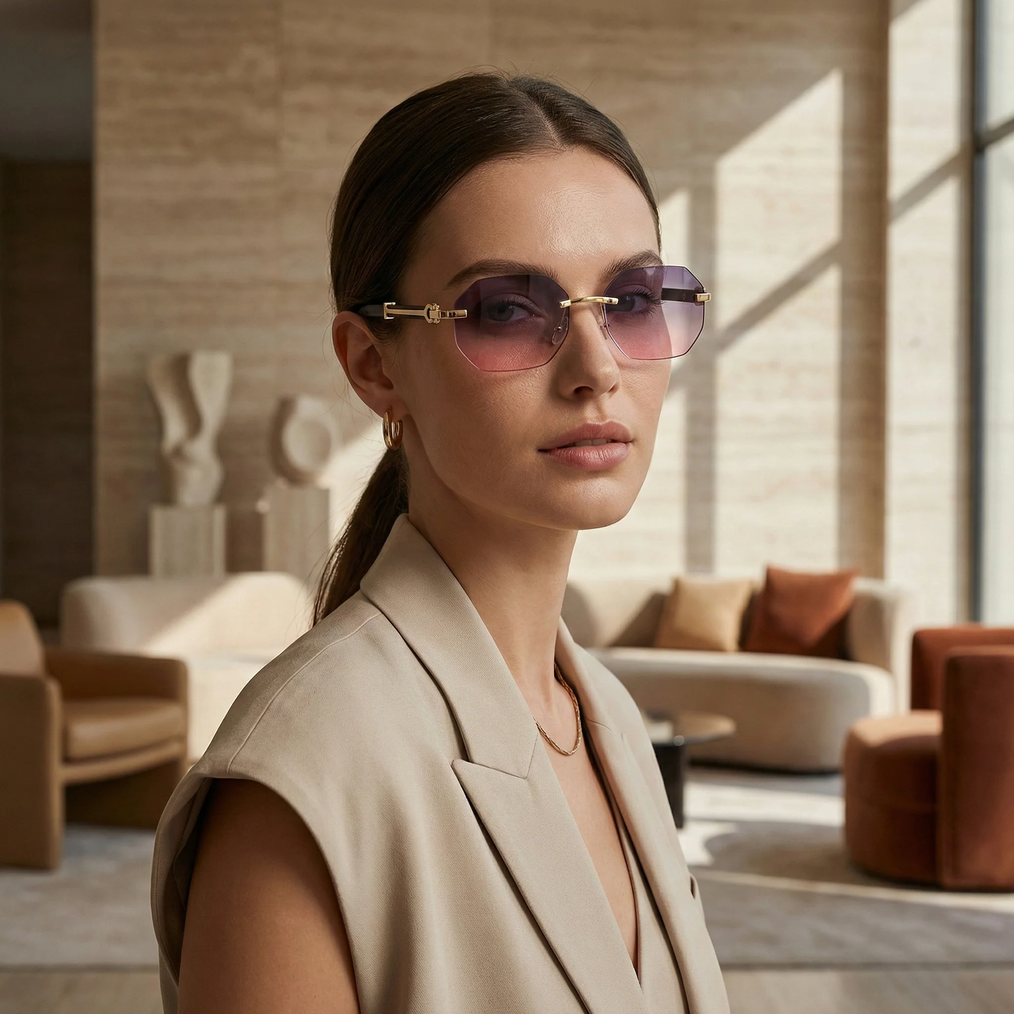 SOVEREIGN OCTAGON SUNGLASSES - Image 4