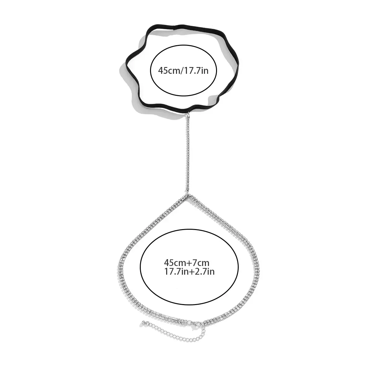STARLIGHT DROP THIGH CHAIN - Image 3