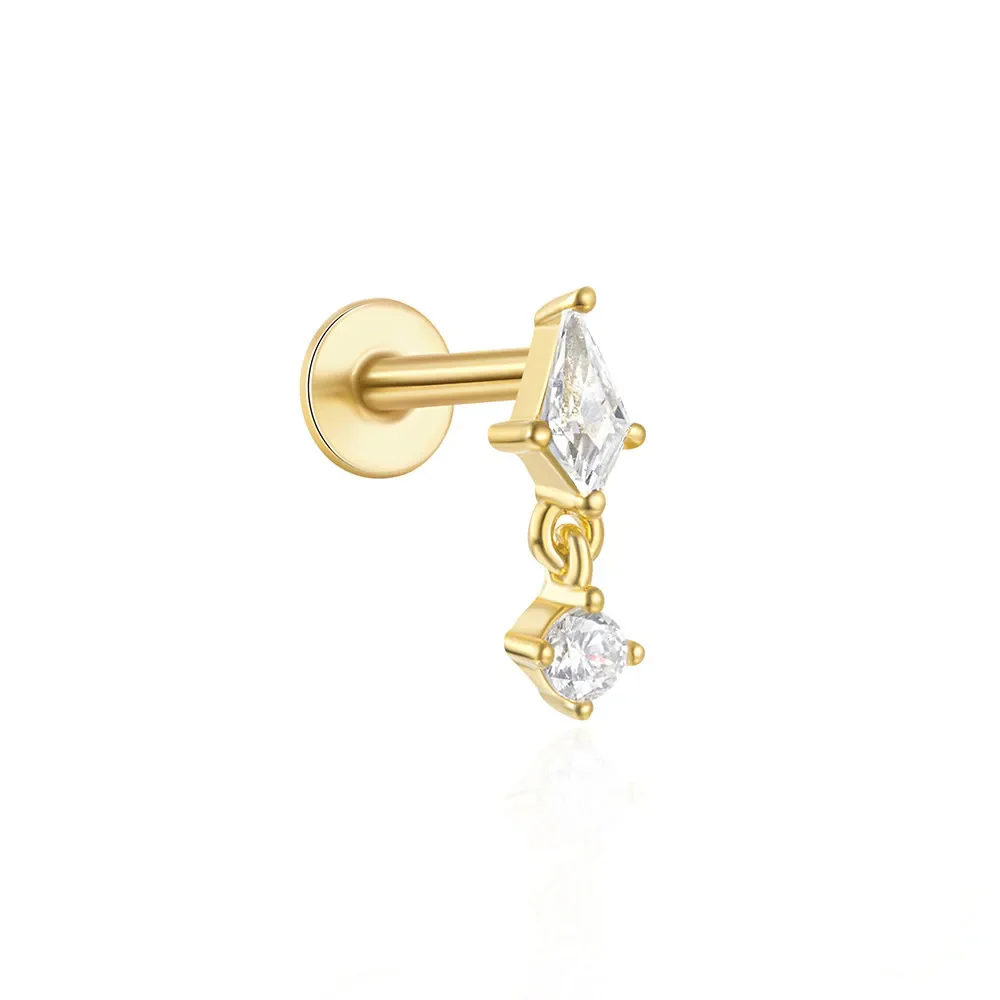 STELLARA LINK PIERCINGS IN STERLING SILVER - Image 11