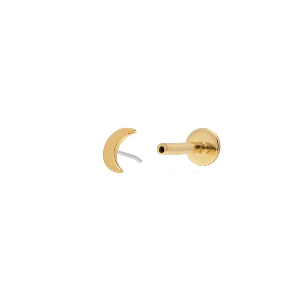 STELLARA PUSH IN PIERCING IN STERLING SILVER - Image 15