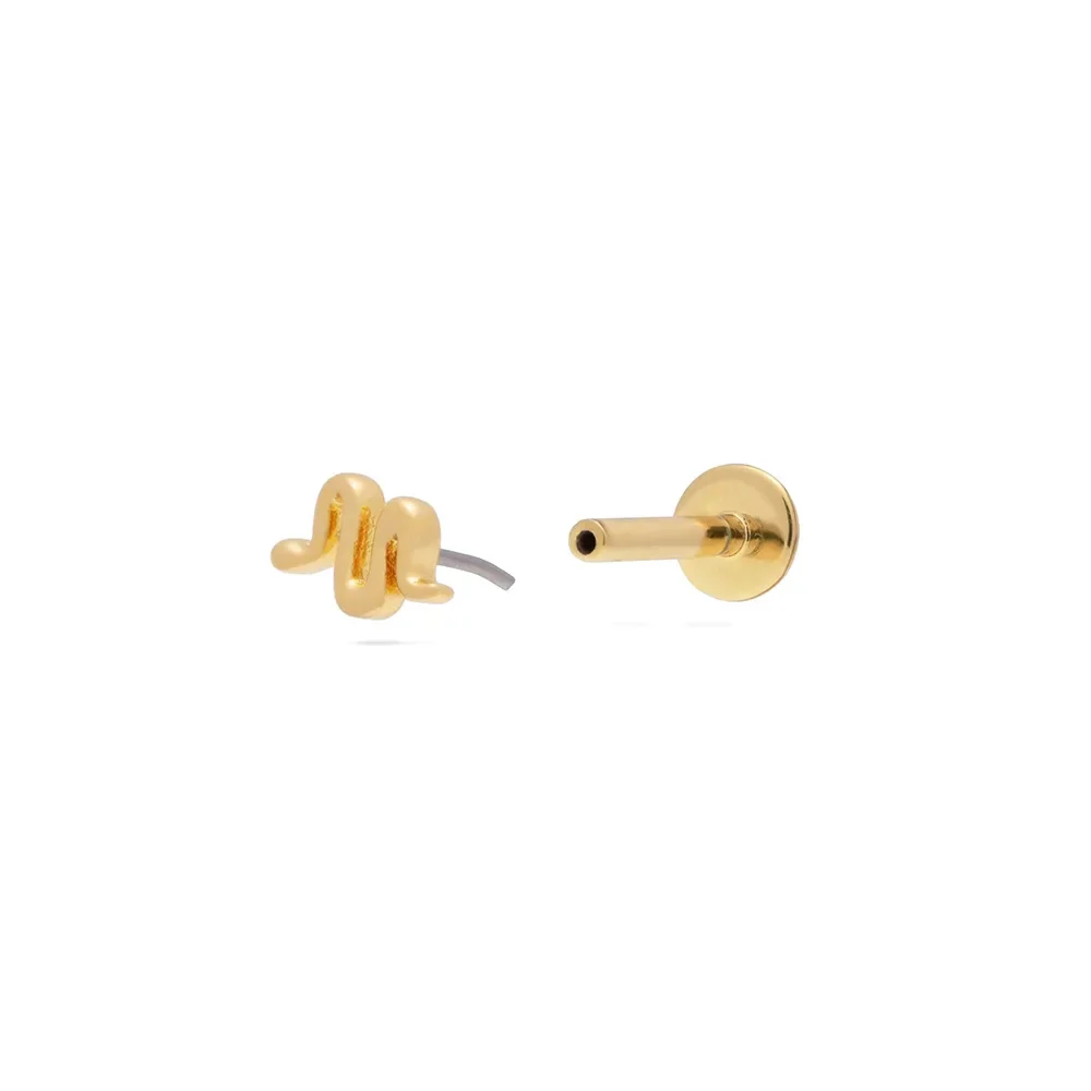 STELLARA PUSH IN PIERCING IN STERLING SILVER - Image 3